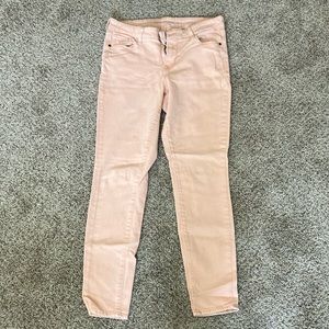 Old Navy Rockstar size 10. Skinny Women’s Jeans. “Grapefruit Mim”.